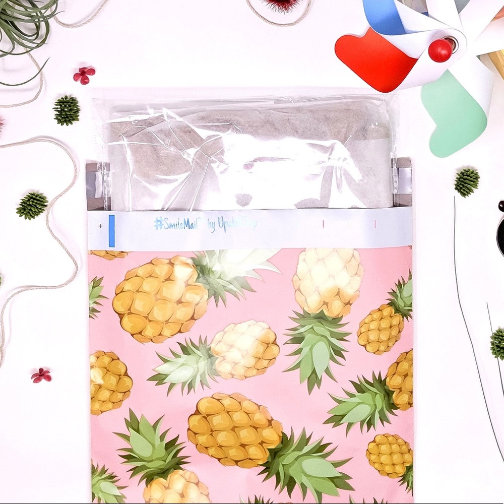 25 10X13 Poly Mailers Pineapple PRICE IS FIRM - Picture 11 of 15
